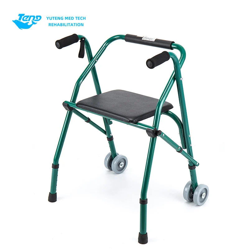 Walker αλουμινίου με κάθισμα