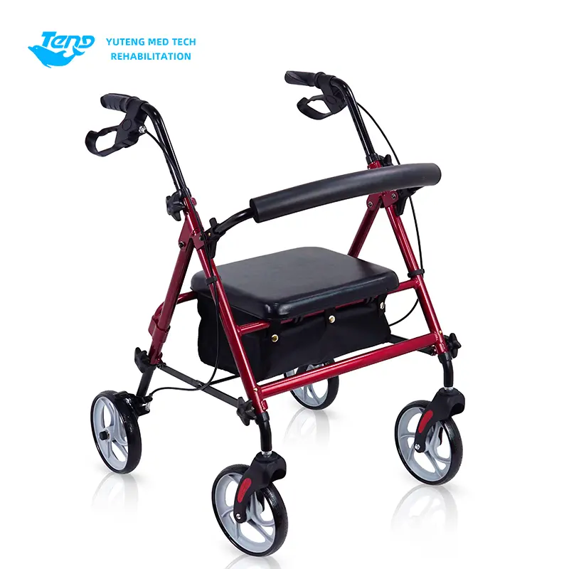 Rollator Walker με κάθισμα και καλάθι